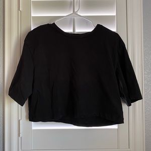 Boohoo cropped tee